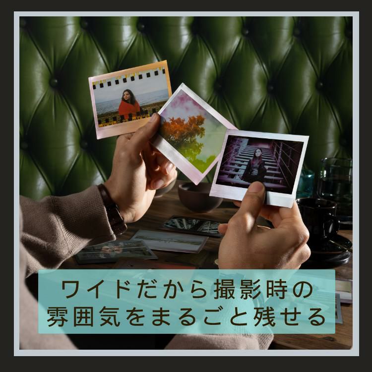 富士フイルム チェキ instax WIDE Evo インスタックス ワイドエボ フィルム20枚・SD等6点セット