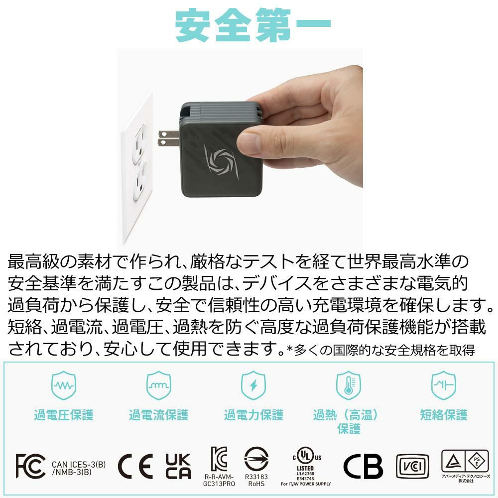 アバーメディア ライブジェネレータポケット AVerMedia LIVE GENERATOR POCKET GC313PWH 外付キャプチャー 充電器