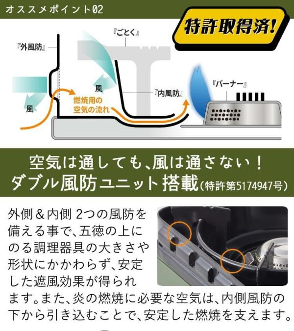 イワタニ タフまるジュニア CB-ODX-JR カセットガス＆収納ケース付きセット