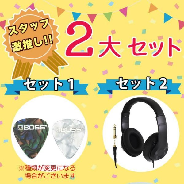 BOSS KATANA:GO KTN-GO2 ピック4種 ヘッドホンセット