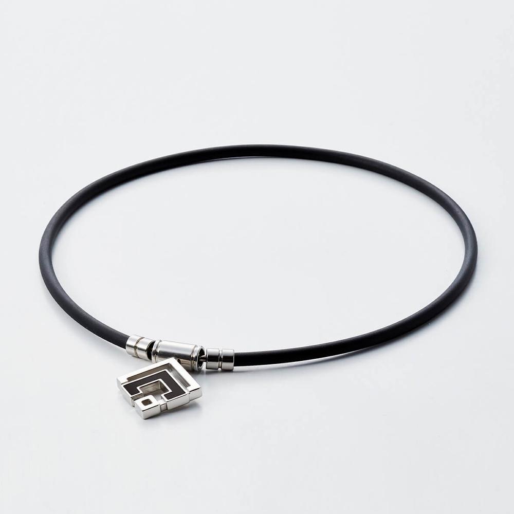 コラントッテ 磁気ネックレス TAO ネックレスα ARAN スポーツネックレス ユニセックス ブラック シルバー Mサイズ ABARD37M Colantotte