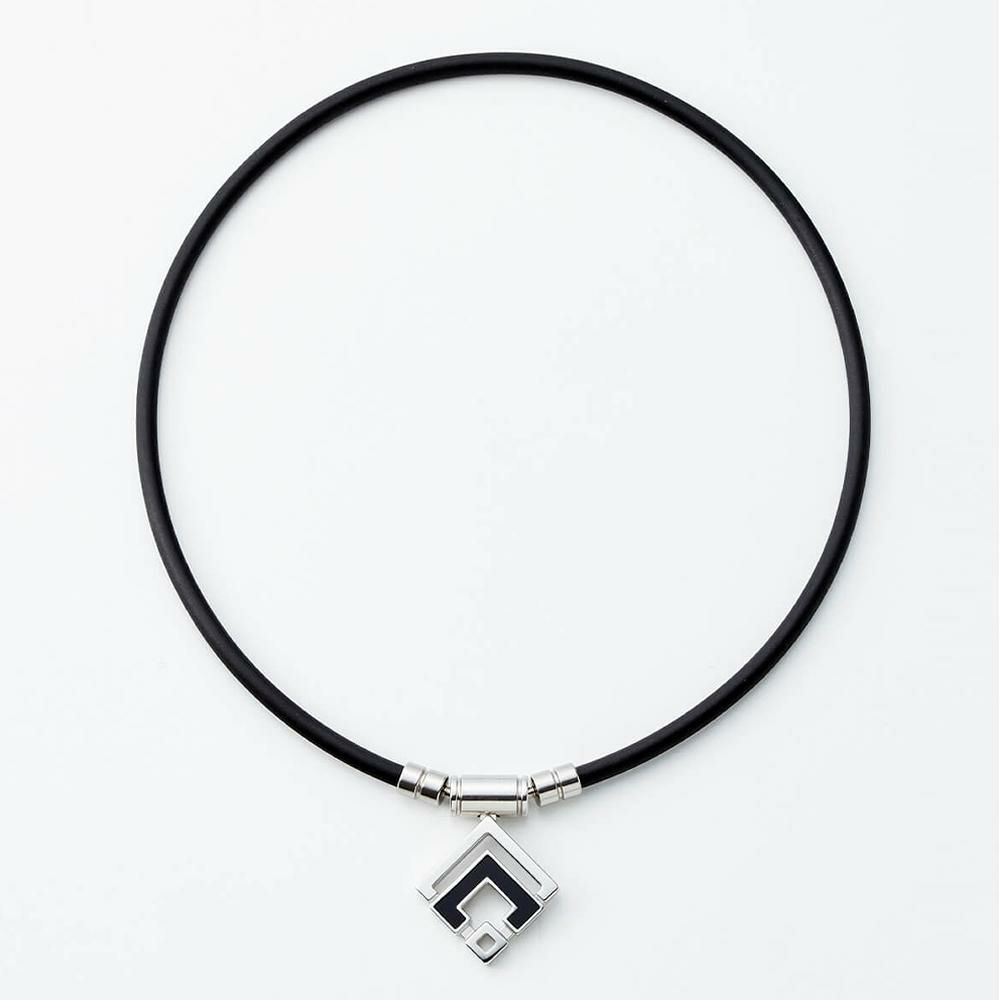 コラントッテ 磁気ネックレス TAO ネックレスα ARAN ブラック シルバー LLサイズ ABARD37LL スポーツネックレス ユニセックス