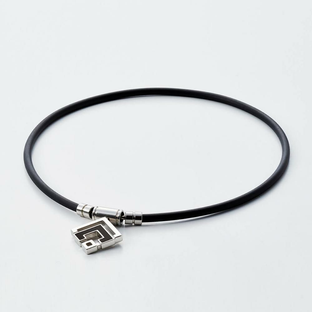 コラントッテ 磁気ネックレス TAO ネックレスα ARAN ブラック シルバー LLサイズ ABARD37LL スポーツネックレス ユニセックス