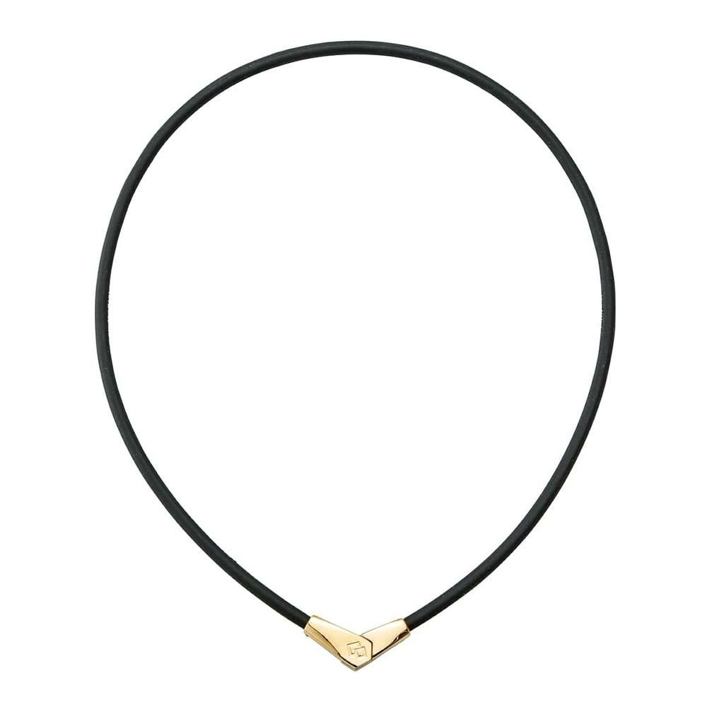 コラントッテ 磁気ネックレス ブラック×ゴールド ネックレス ALT オルト スポーツネックレス メンズ レディース ABARA52
