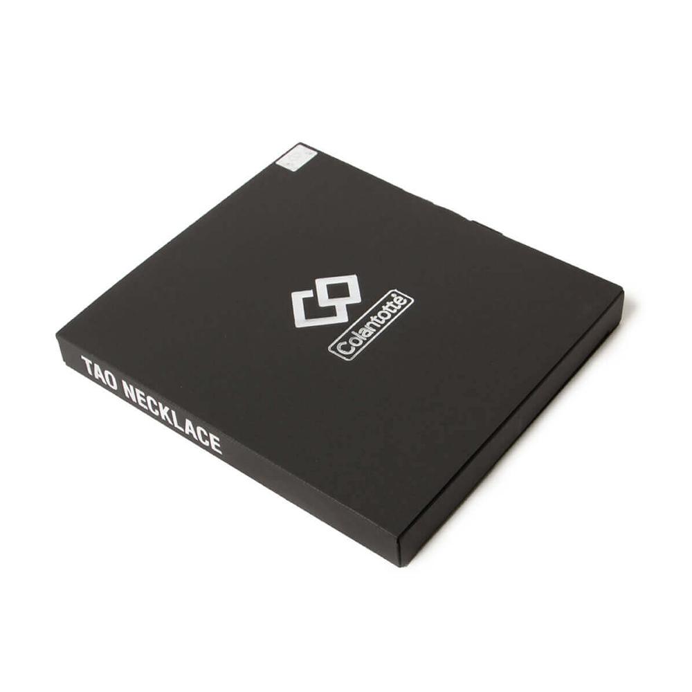 コラントッテ 磁気ネックレス ブラック クラシックゴールド Lサイズ TAO ネックレスα ARAN スポーツネックレス ABARD52L