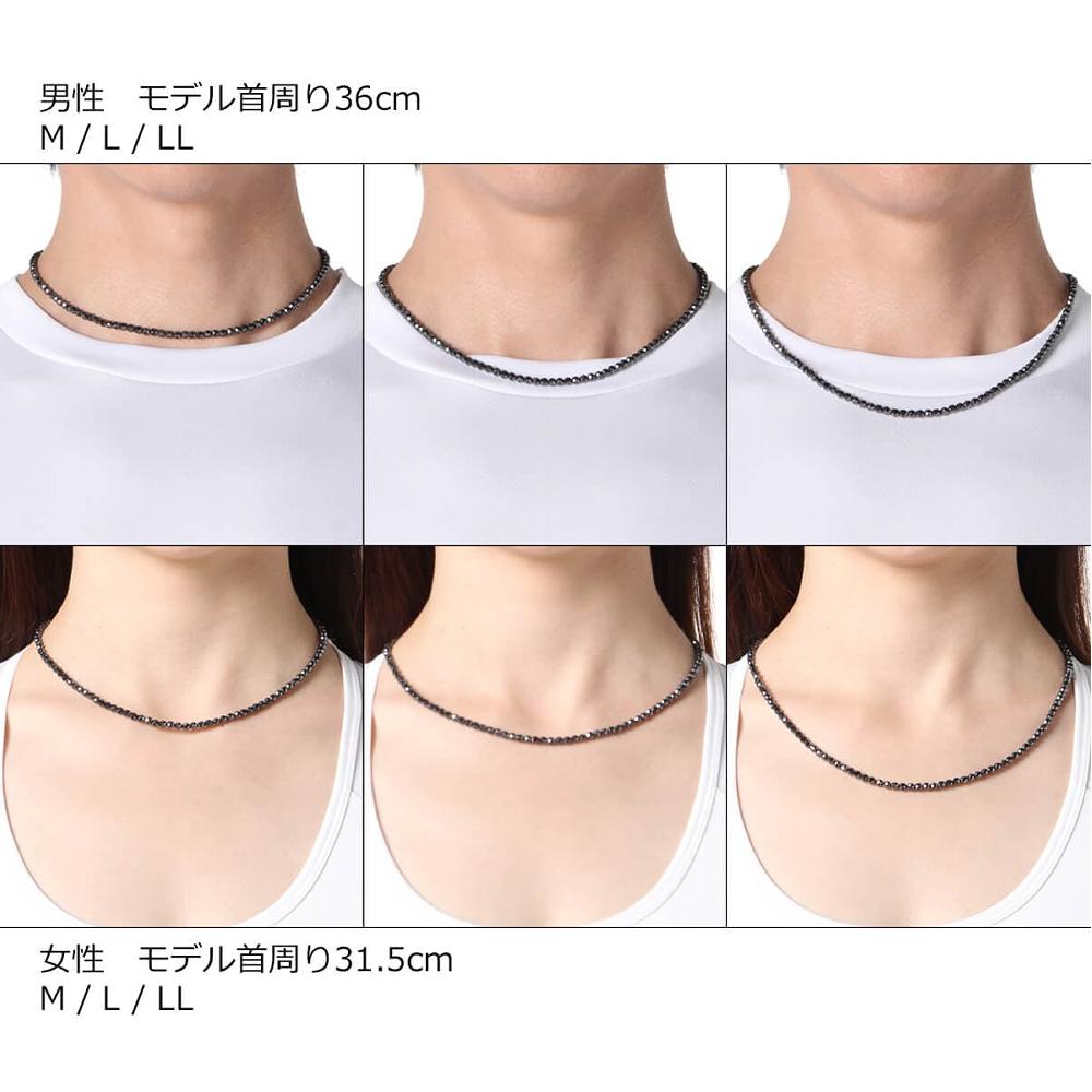 コラントッテ 磁気ネックレス ブラック Mサイズ ネックレス LUCE a 100 ルーチェ アルファ   スポーツネックレス  ABARH01M