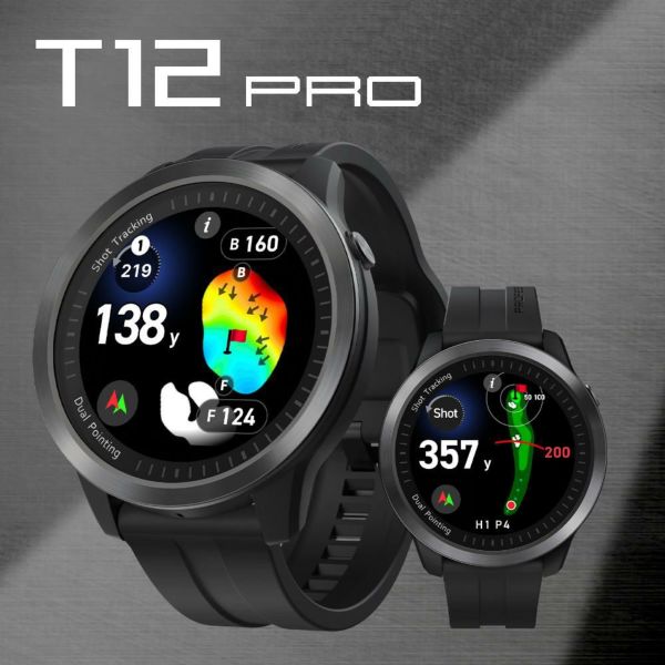ボイスキャディ T12 プロ ティー付き ゴルフナビ GPS 腕時計タイプ