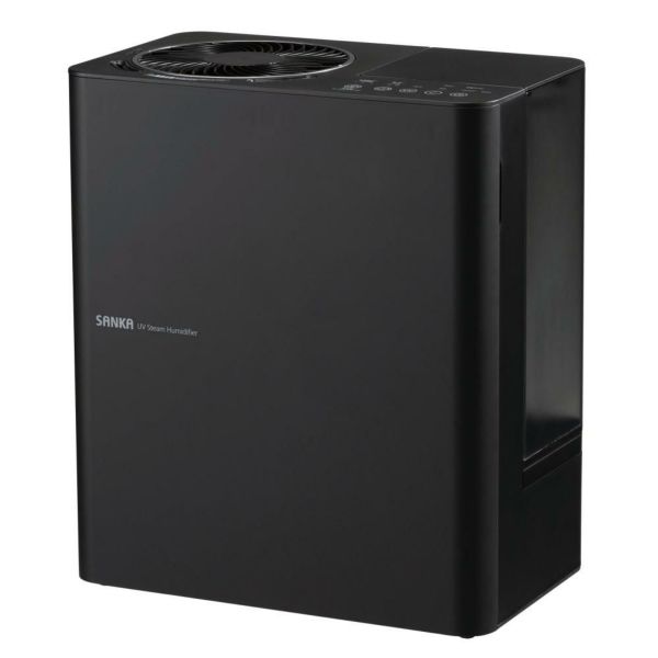 サンカ UVパワースチーム式加湿器 SSH-8100UVBK ブラック